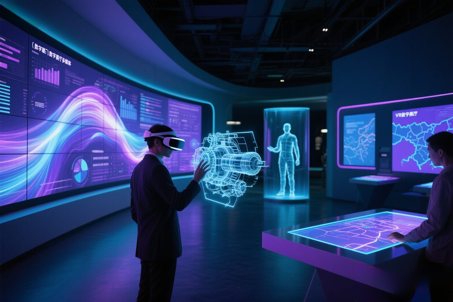 虛實交融：數(shù)字展廳多媒體與VR數(shù)字展廳的體驗革命
